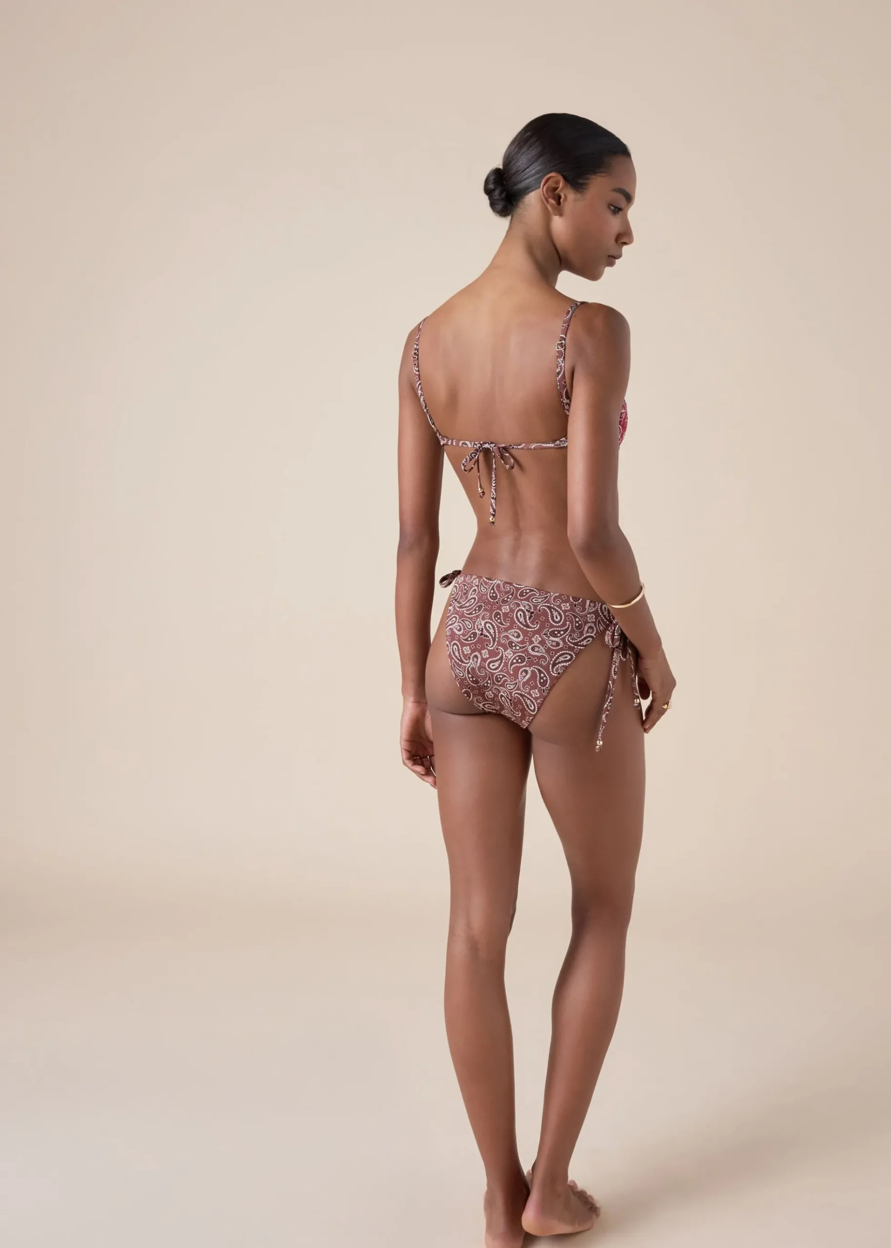 Bas de Bikini Lanières Bandana Patch