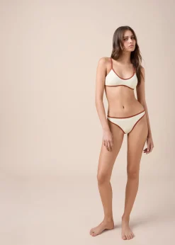 Bas de maillot Bicolor Piping