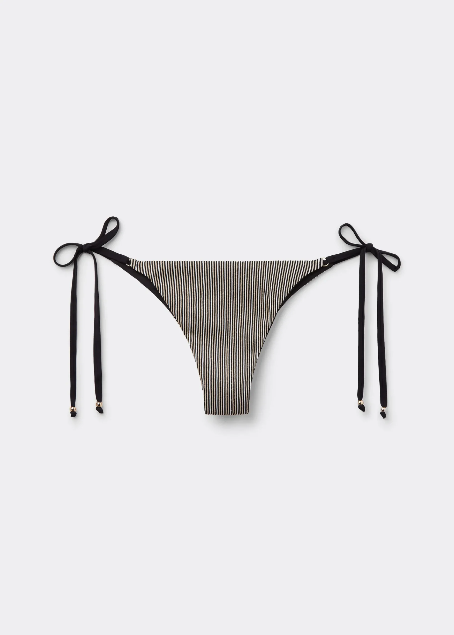 Bas de maillot brésilien Golden Stripes