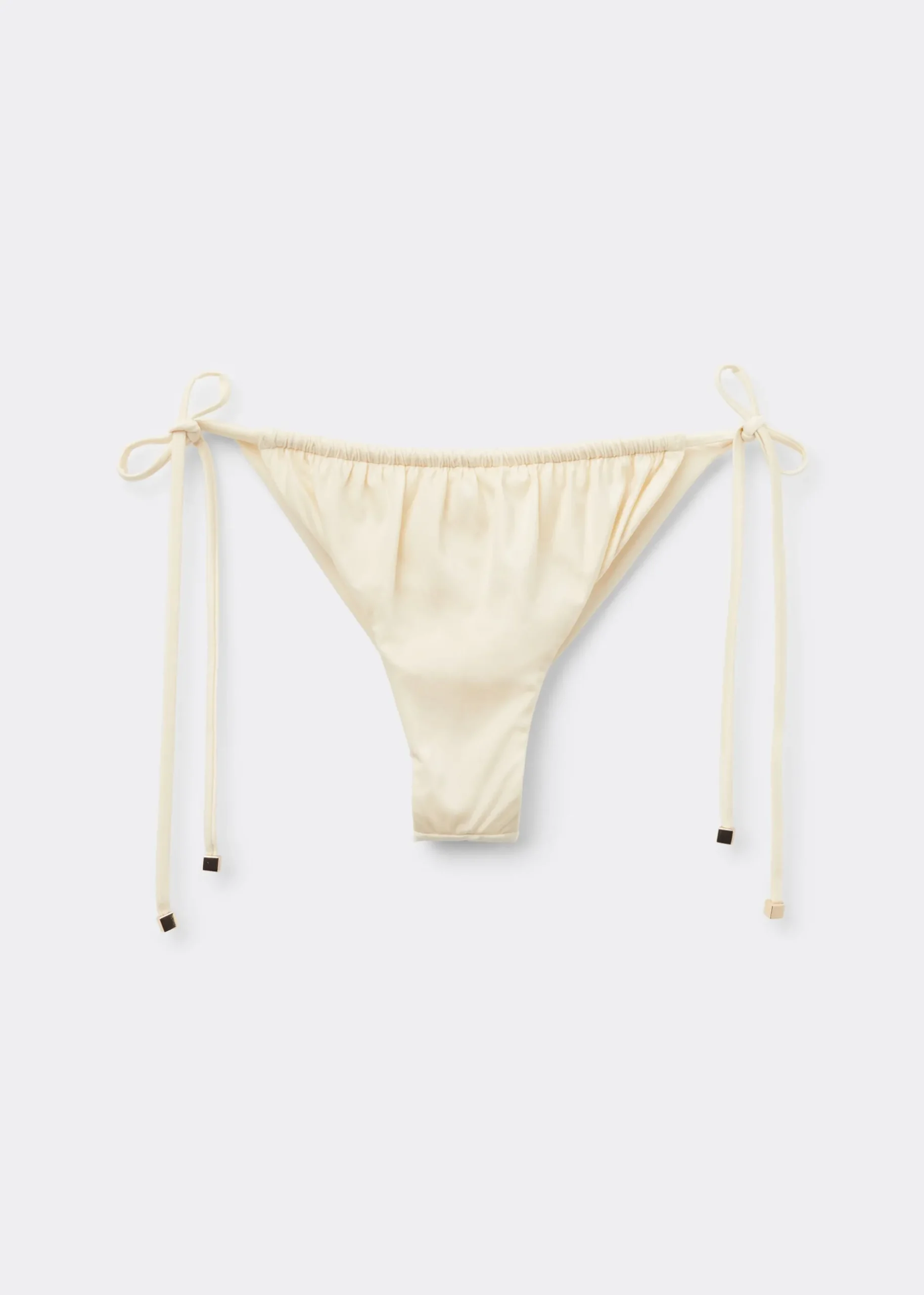 Bas de Maillot Brésilien à Lanières Shiny Satin