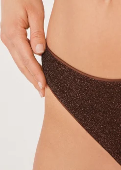 Bas de maillot Brésilien Metallic Glow