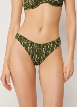 Bas de Maillot de Bain Brésilien Natural Tie-Dye