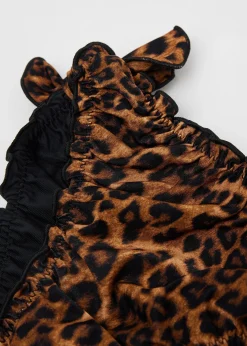 Bas de Maillot de Bain Fille Wild Animalier