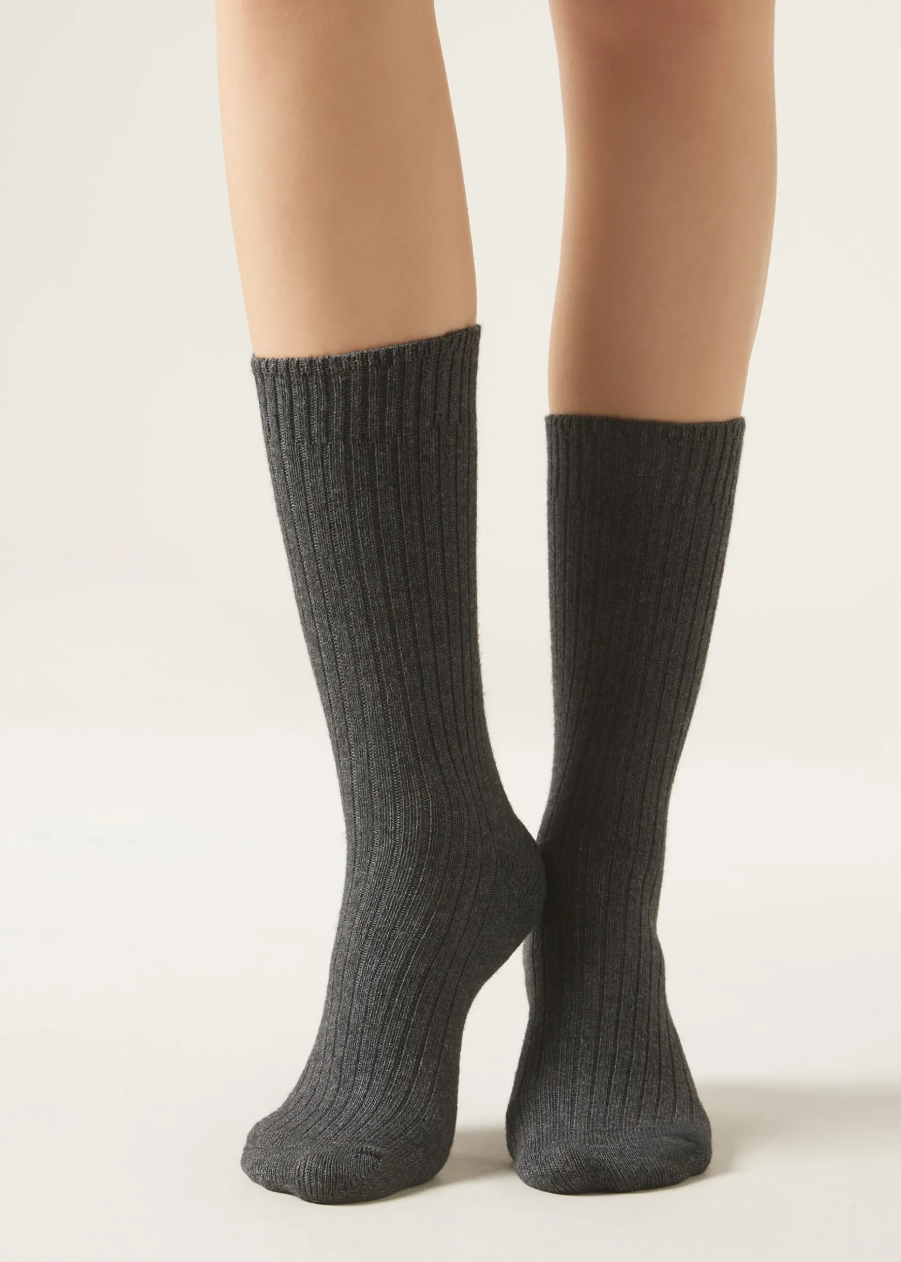 Chaussettes avec laine et cachemire