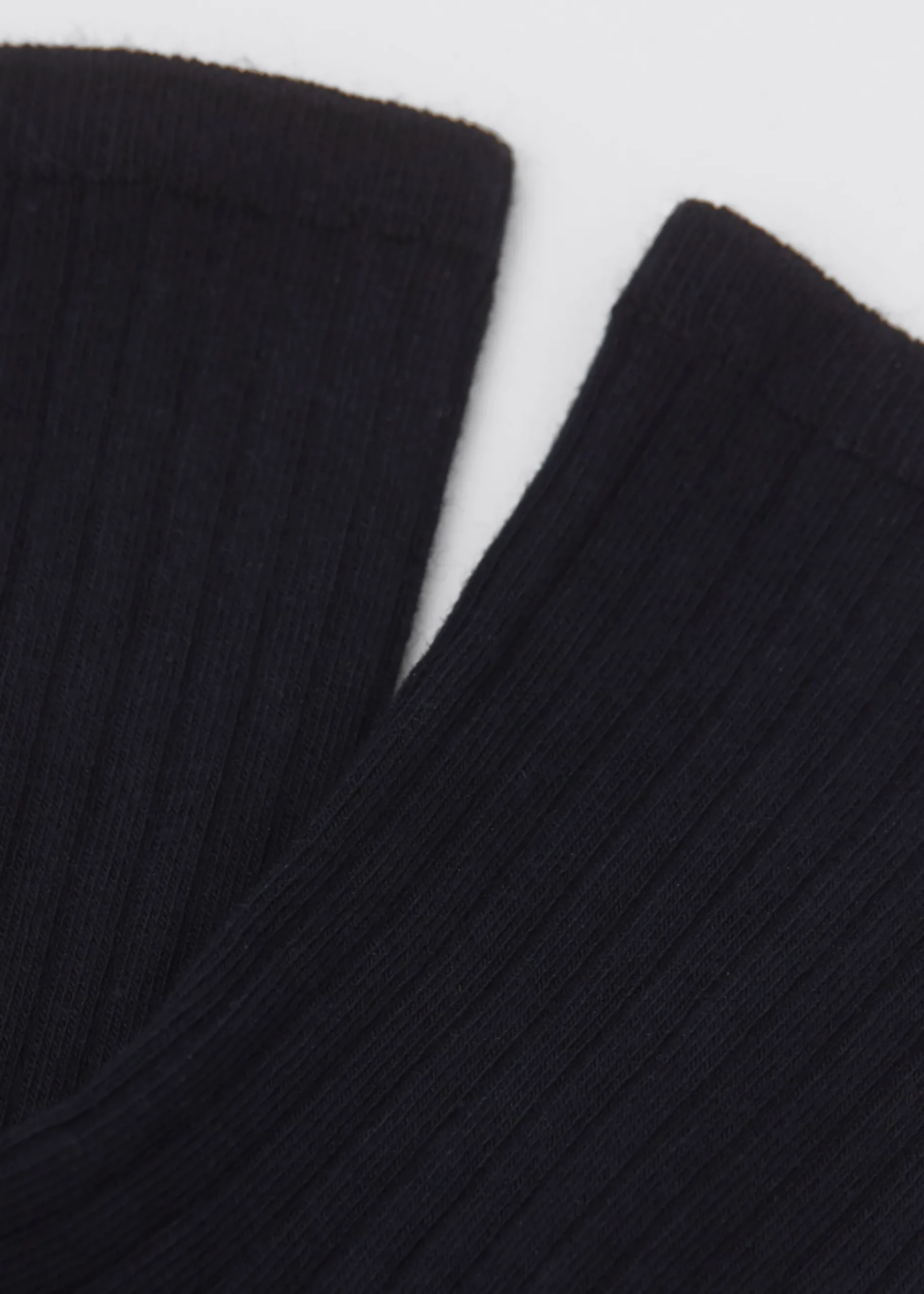 Chaussettes basses côtelées