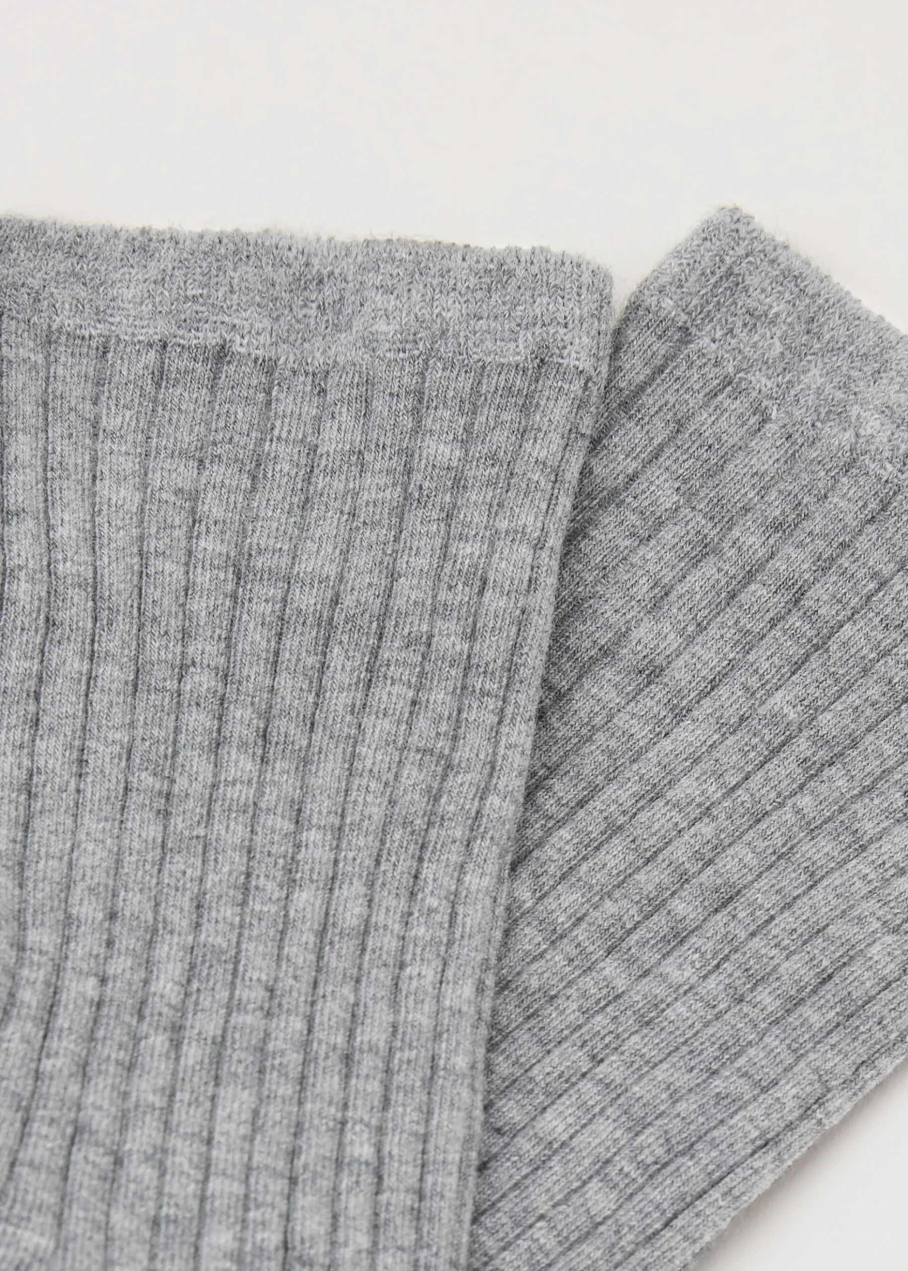 Chaussettes basses côtelées