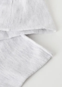 Chaussettes basses en coton sans bordure