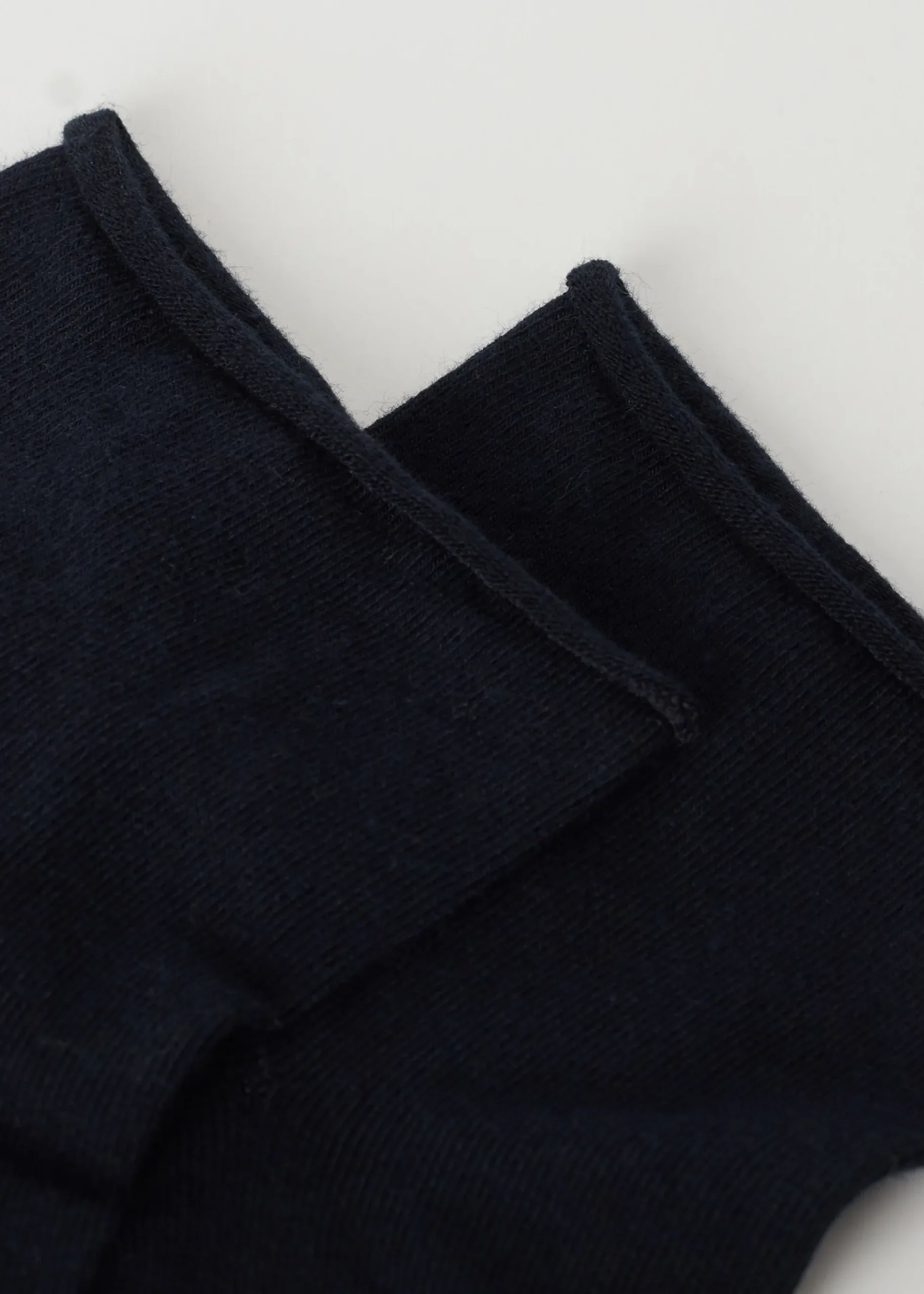 Chaussettes basses en coton sans bordure