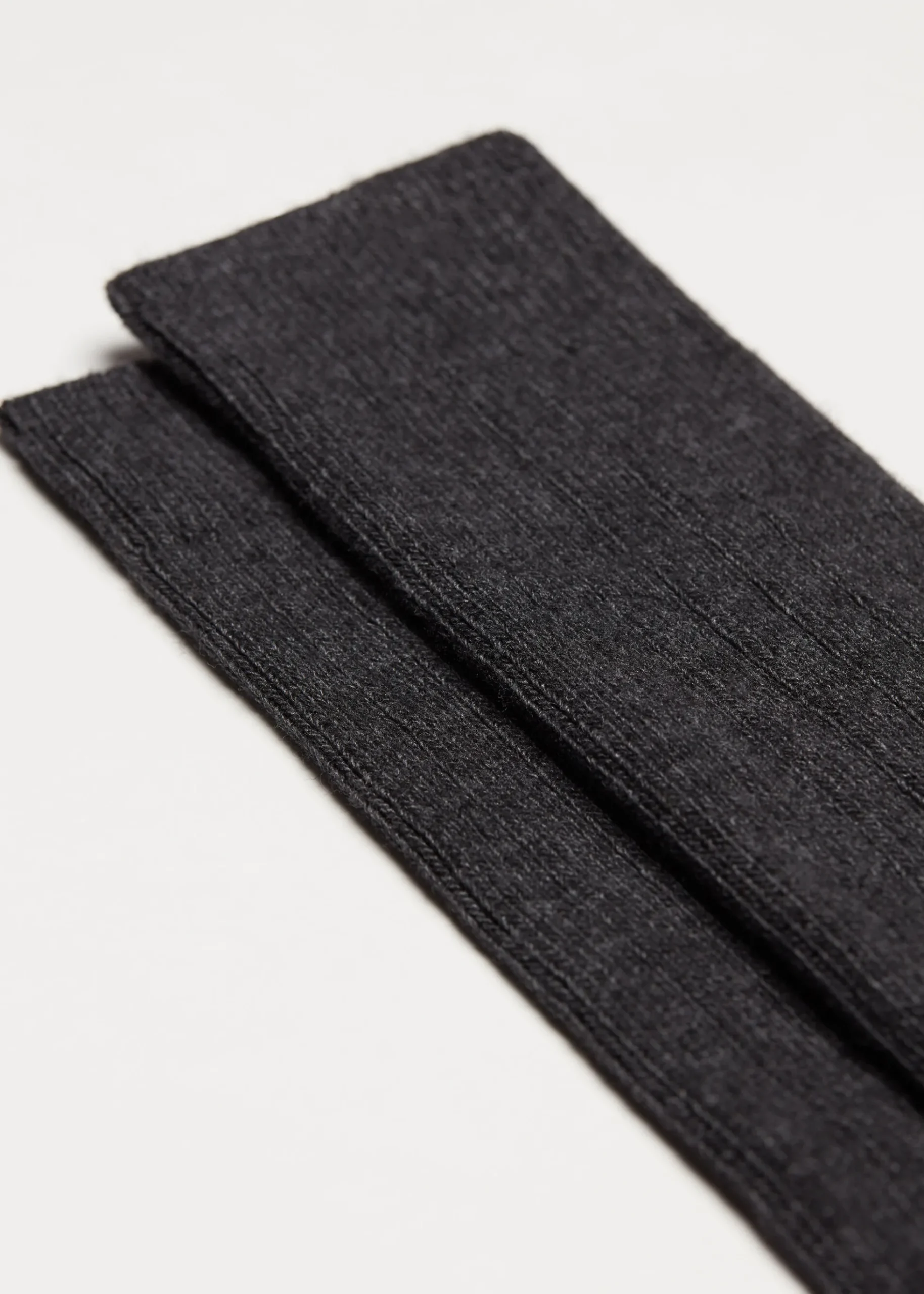Chaussettes basses en laine avec cachemire