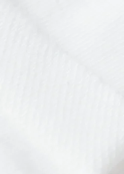 Chaussettes Courtes avec Bordure Travaillée