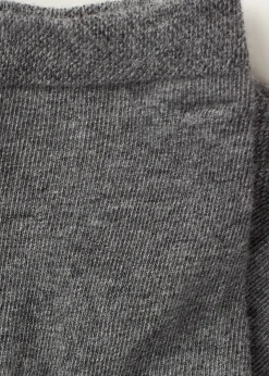 Chaussettes Courtes avec Bordure Travaillée