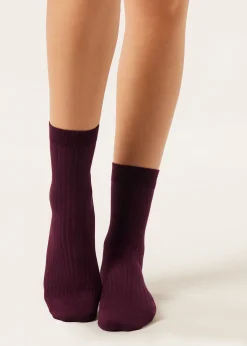 Chaussettes Courtes avec Cachemire