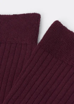Chaussettes Courtes avec Cachemire