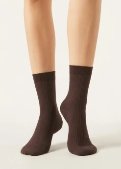 Chaussettes Courtes avec Cachemire