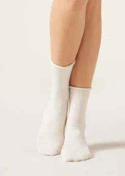 Chaussettes Courtes avec Cachemire