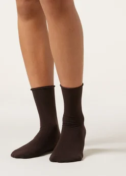 Chaussettes Courtes avec Cachemire