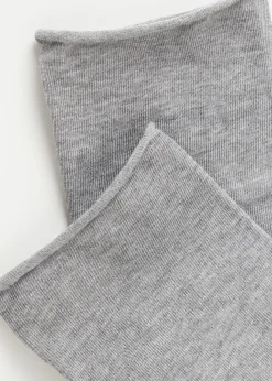 Chaussettes Courtes à Bords Francs en Coton