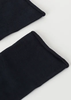 Chaussettes Courtes à Bords Francs en Coton