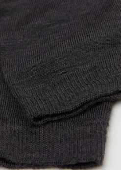 Chaussettes Courtes à Bords Francs en Laine et Coton