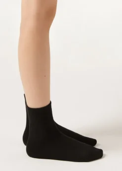 Chaussettes courtes en coton pour fille