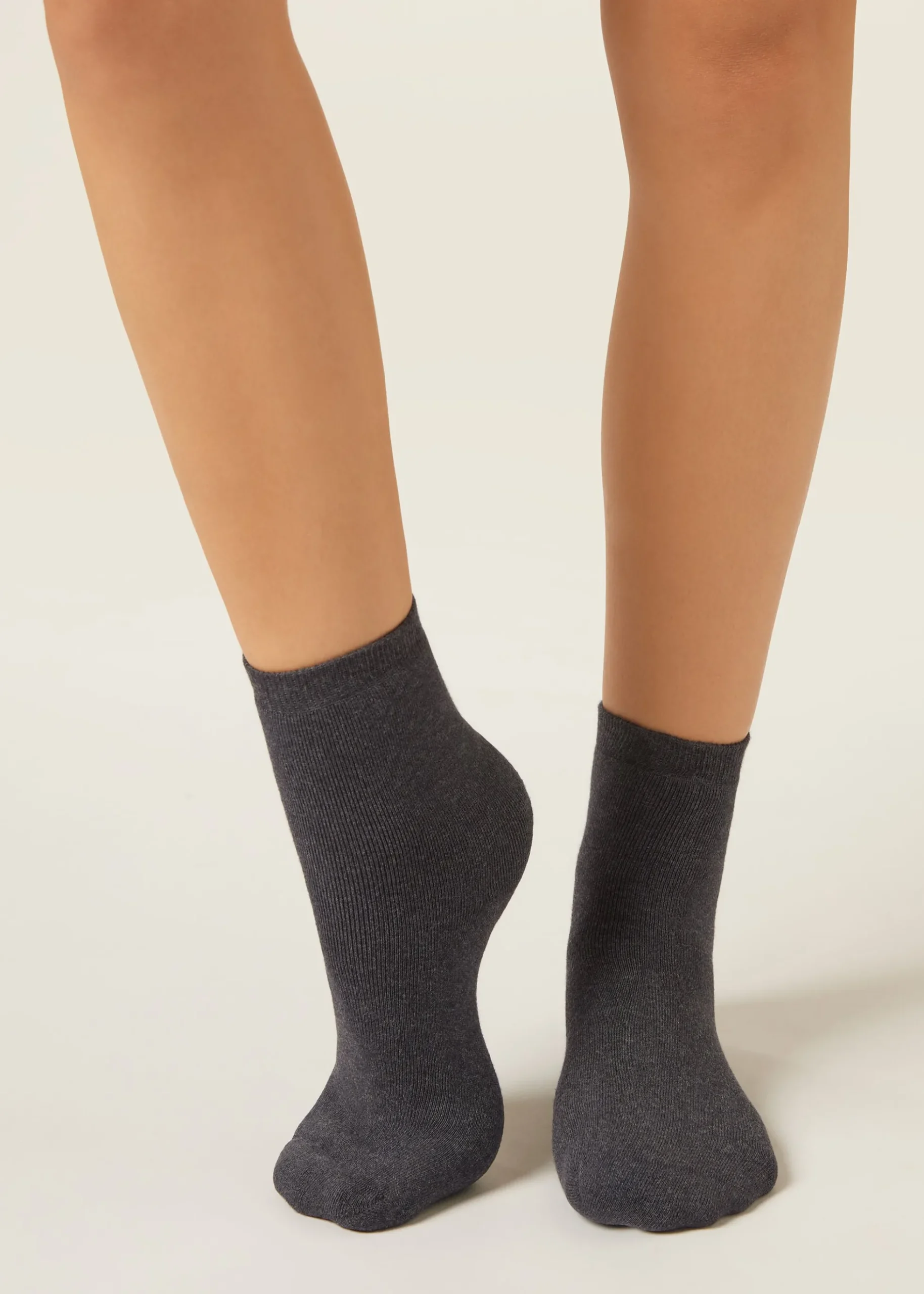 Chaussettes Courtes en Coton Thermique