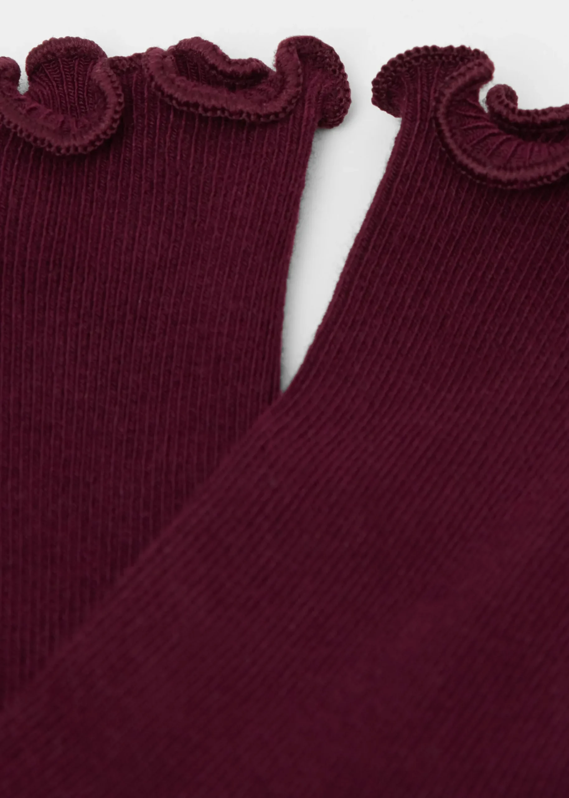 Chaussettes côtelées