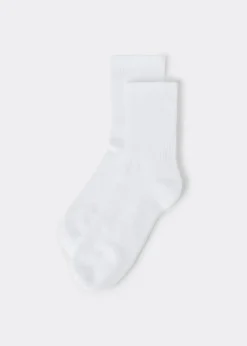 Chaussettes de sport courtes en coton unisexes