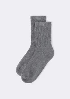 Chaussettes de sport courtes en coton unisexes