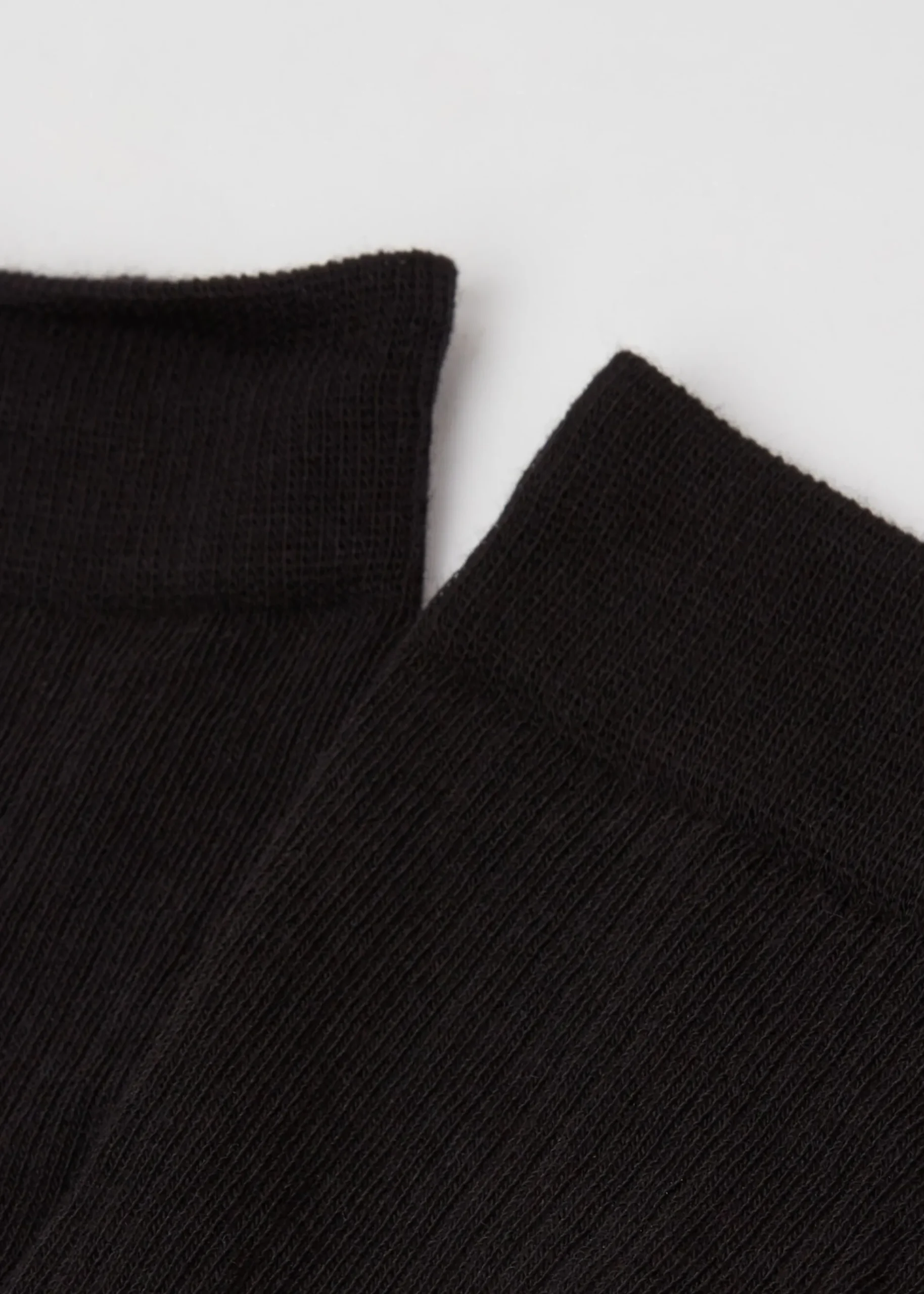 Chaussettes hautes côtelées