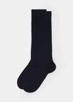 Chaussettes hautes en cachemire