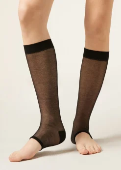 Chaussettes Hautes Ouvertes