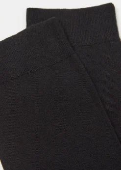 Chaussettes homme courtes avec cachemire