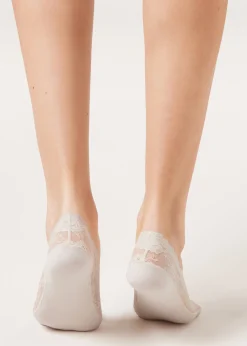 Chaussettes invisibles en dentelle