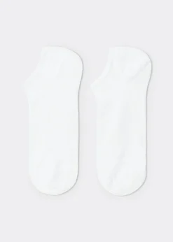 Chaussettes invisibles unisexes en coton