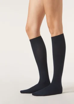 Chaussettes Longues avec Cachemire