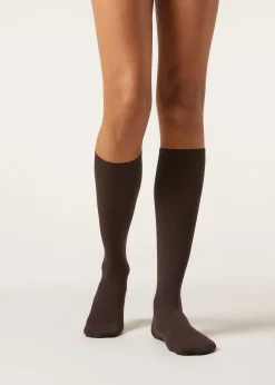 Chaussettes Longues avec Cachemire