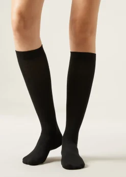 Chaussettes longues en coton