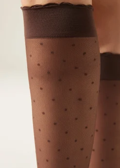 Chaussettes Longues à Motifs