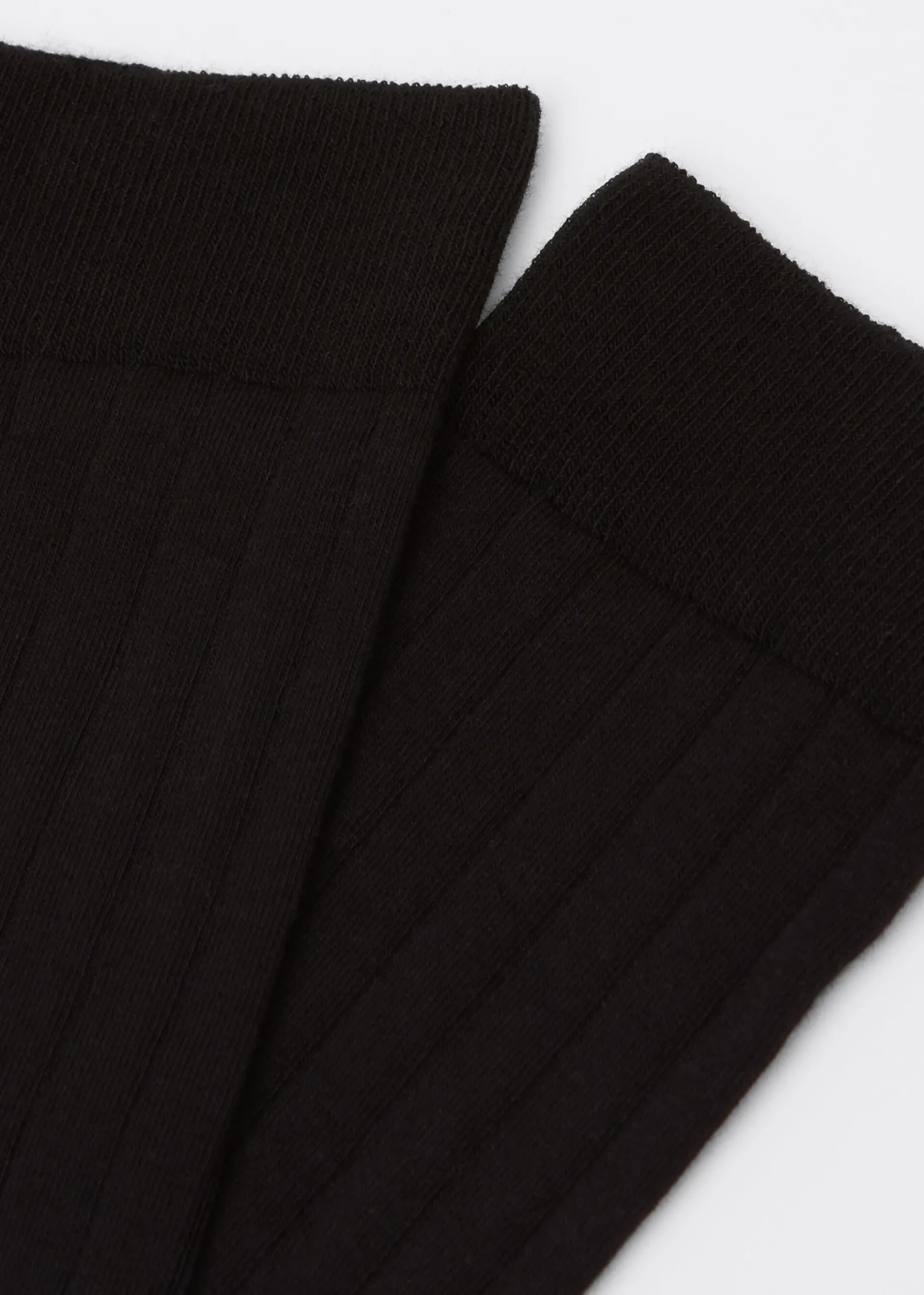 Chaussettes Mi-hautes Côtelées