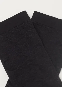 Chaussettes à motifs fleurs