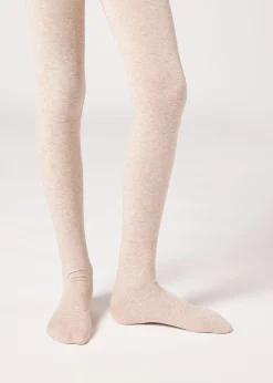 Collant en coton biologique pour fille