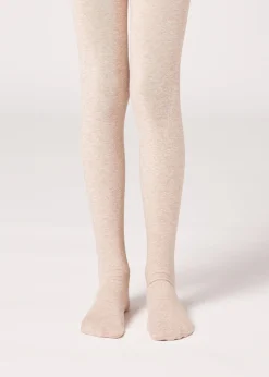 Collant en coton biologique pour fille