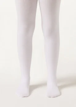 Collant en coton biologique pour fille