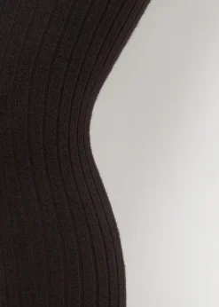 Collant en Coton Côtelé pour Fille