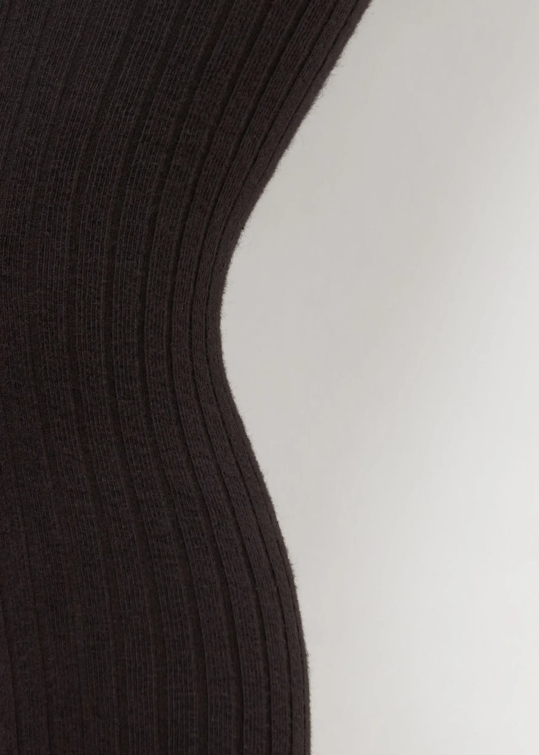 Collant en Coton Côtelé pour Fille