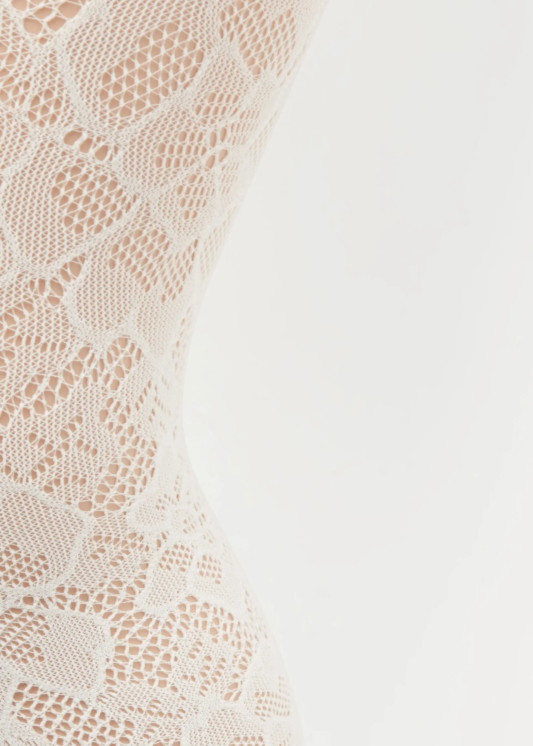 Collant en dentelle pour fille