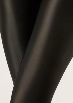 Collant en satin