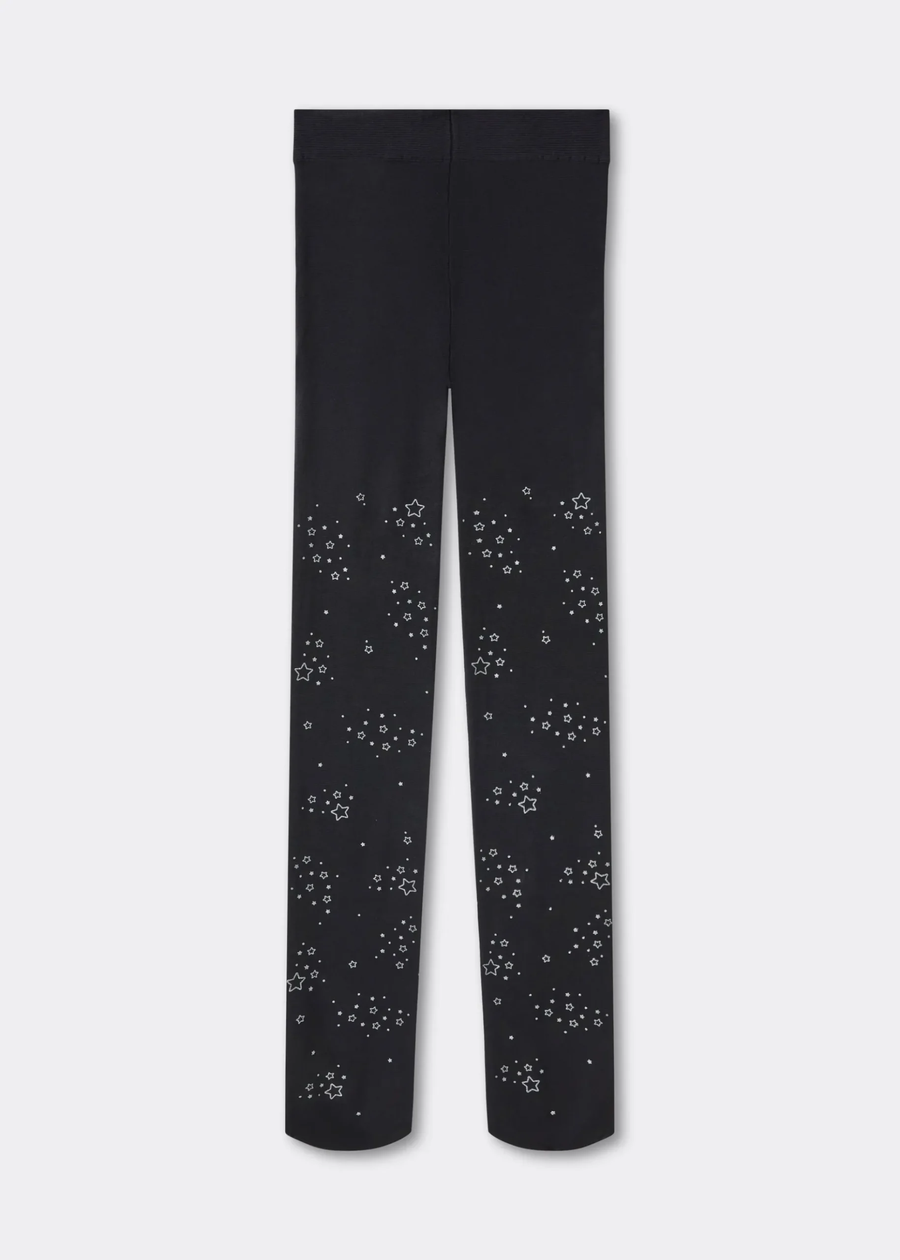 Collant opaque à motif pour fille