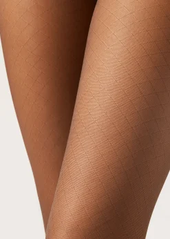 Collants Voile à Losanges