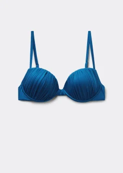 Haut de Bikini Push-Up Rembourré Shiny Satin
